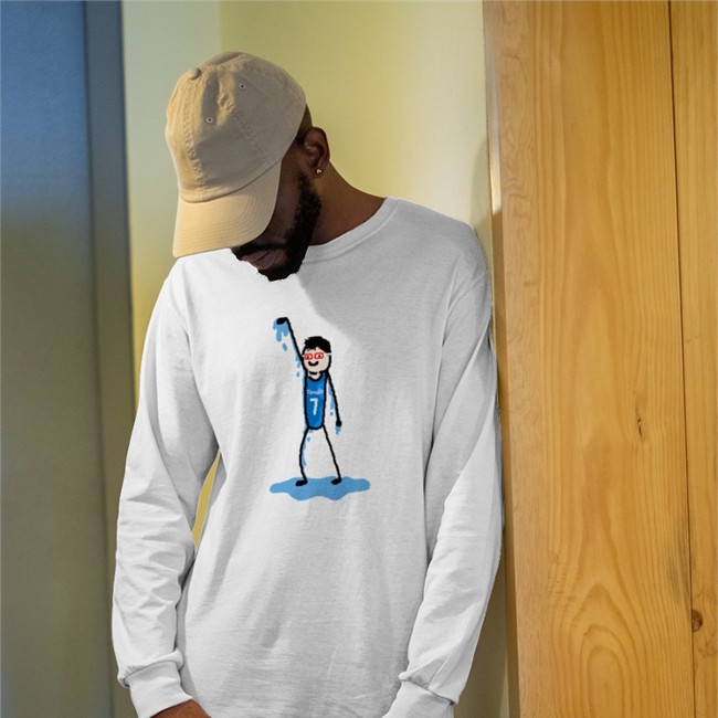 Nba Paint Wet Holmgren Thunder 7 Long Sleeve Chet Thomas Holmgren