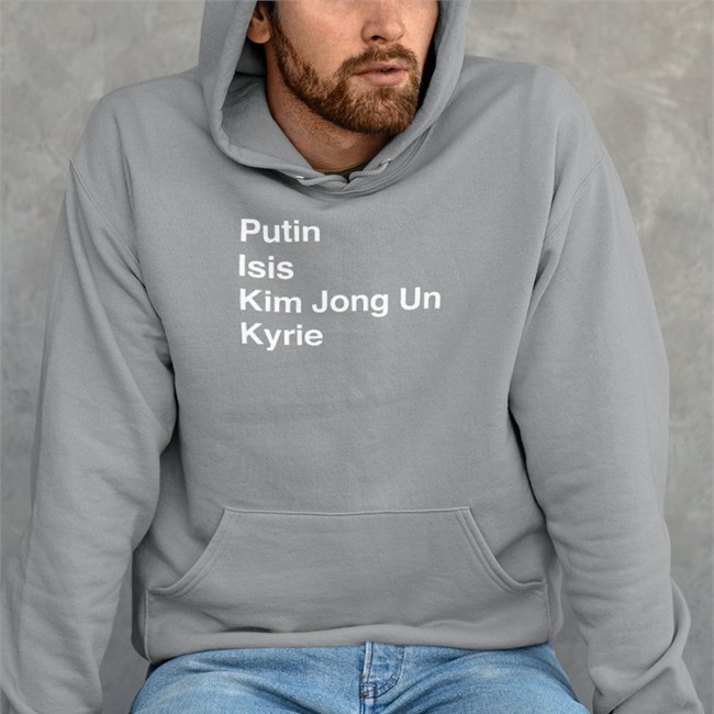 Barstool Sports Merch Putin Isis Kim Jong Un Kyrie Ki List Shirt A11Even Putin Isis Kim Jong Un Kyrie Ki List t shirt