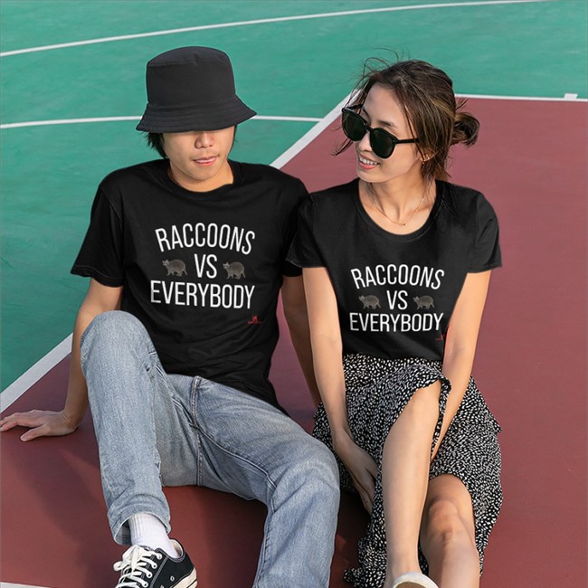 The Beaverton Raccoons Vs Everybody Shirt