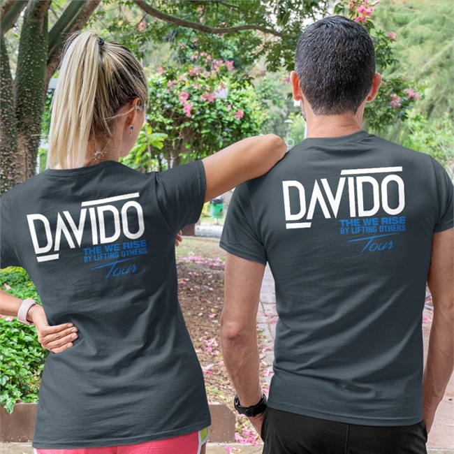Davido The We Rise By Lifting Others Tour Hoodie David Adedeji Adeleke Davido The We Rise By Lifting Others Tour Hooded Sweatshirt David Adedeji Adeleke
