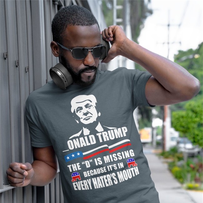 Donald Trump The D Is Missing Because It's In Every Hater's Mouth Shirt Franco_Itly2 Donald Trump The D Is Missing Because It's In Every Hater's Mouth Shirts