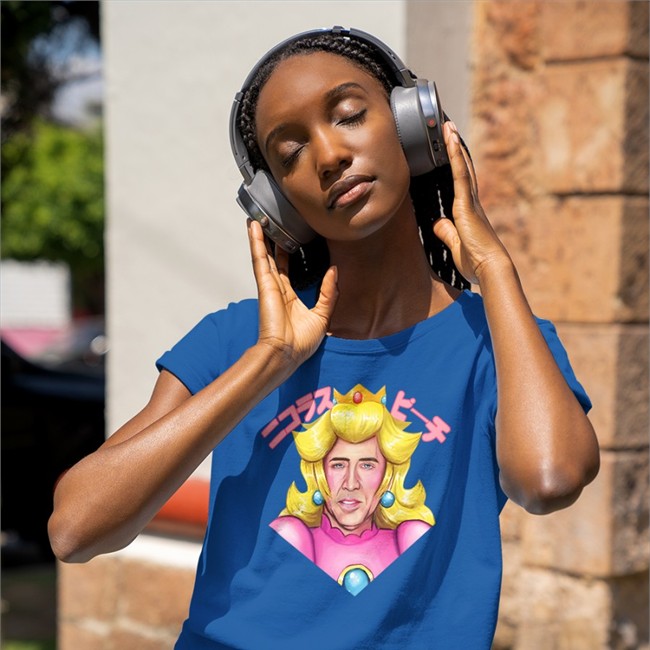 Nicholas Peach Shirt Weird Thrift Store Shirts