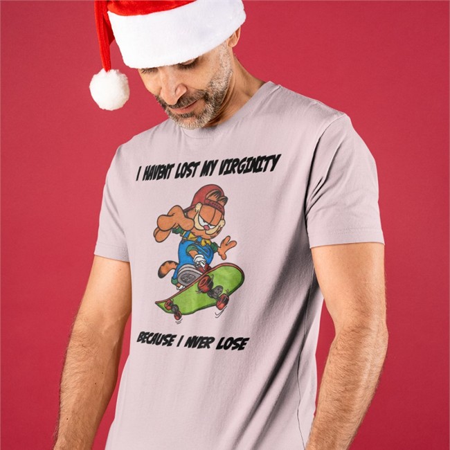 I Havent Lost My Virginity Because I Never Lose Sweatshirt Shirts That Go Hard Garfield