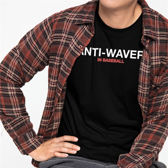 Obvious Shirts Anti-Waver In Baseball Hooded Sweatshirt Taylor McGregor