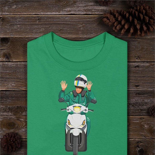 Wtf1 Shop Merch Scooter Seb Shirt Sebastian Vettel Sebastian Vettel Scooter Seb Tee Shirt