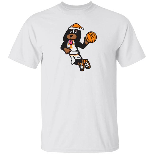 Tennessee Basketball Allvols Santa Smokey Package Shirt