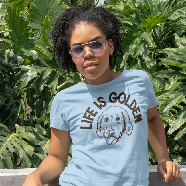 Ty France Life Is Golden Dog Tee