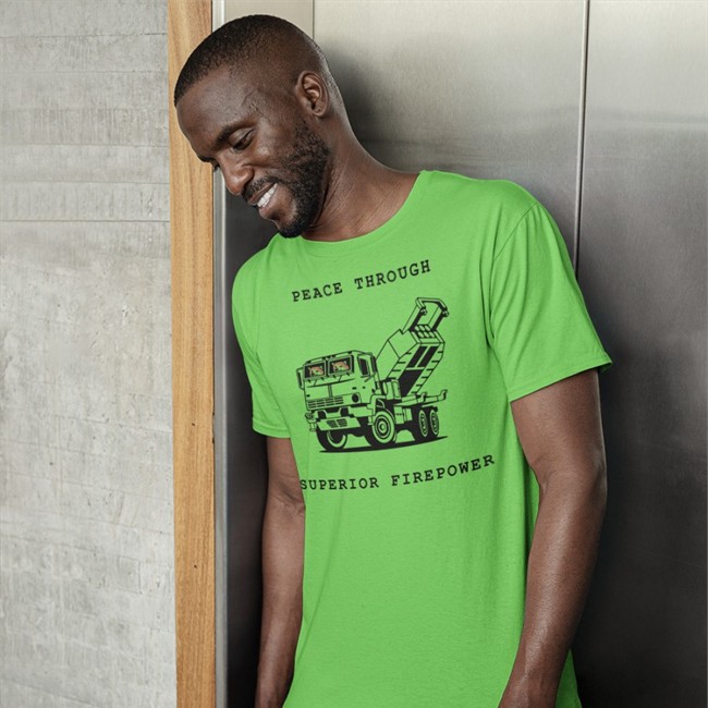 Peace Through Superior Firepower Shirt Kama Kamilia Kama Kamilia Peace Through Superior Firepower Hoodie