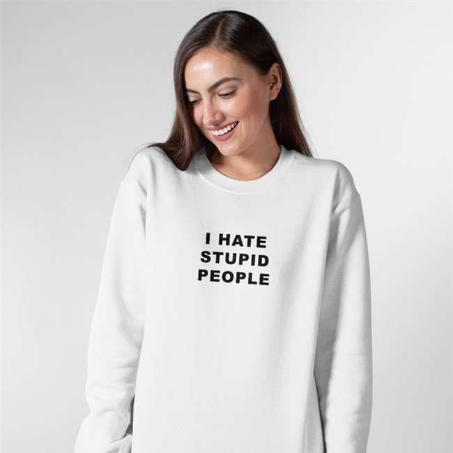 I Hate Stupid People Tee I Hate Stupid People T Shirt Red