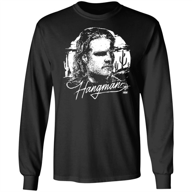 All Elite Wrestling Merchandise Hangman Adam Page Lonestar T Shirt All Elite Wrestling Merchandise Hangman Adam Page Lonestar T Shirt