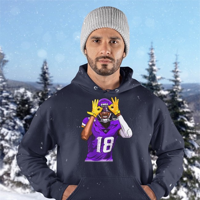 Justin Jefferson Hoodie Jjets Minnesota Vikings JJettas2 Oroy