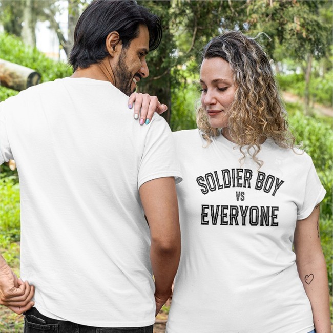 Jensen Ackles Soldier Boy Vs Everyone Shirt Soldier Boy Vs Everyone Tee Shirt