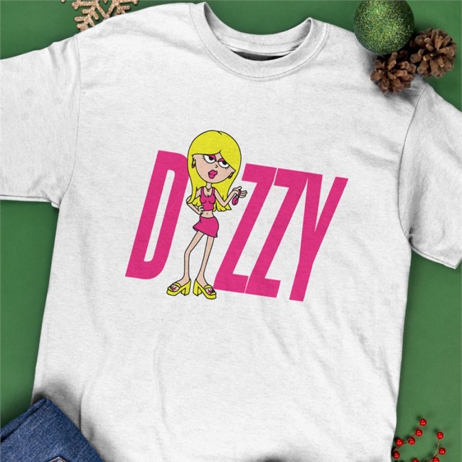 Tana Mongeau Merch Dizzy Wine White Tee Crewneck Sweatshirt