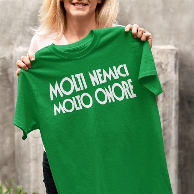 Molti Nemici Molto Onore Tee Shirt Benito Mussolini