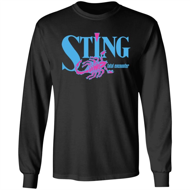 Wrassle Shop Sting Fatal Encounter Shirt WCW Worldwide Wrassle Shop Sting Fatal Encounter Shirt WCW Worldwide