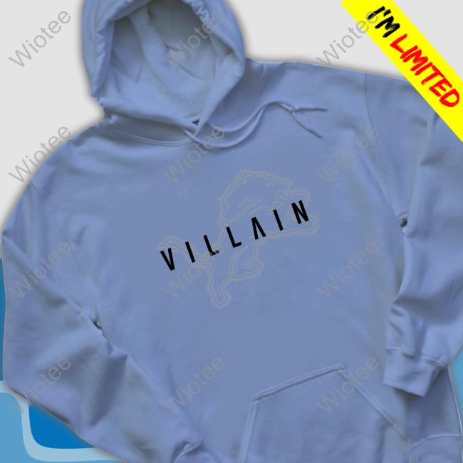 Villain Detroit Lions T-Shirt