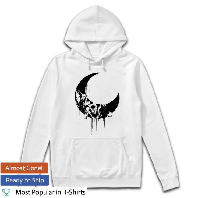 Mxmorggo Blood Moon Sweatshirt Mxmorggo Blood Moon Hooded Sweatshirt