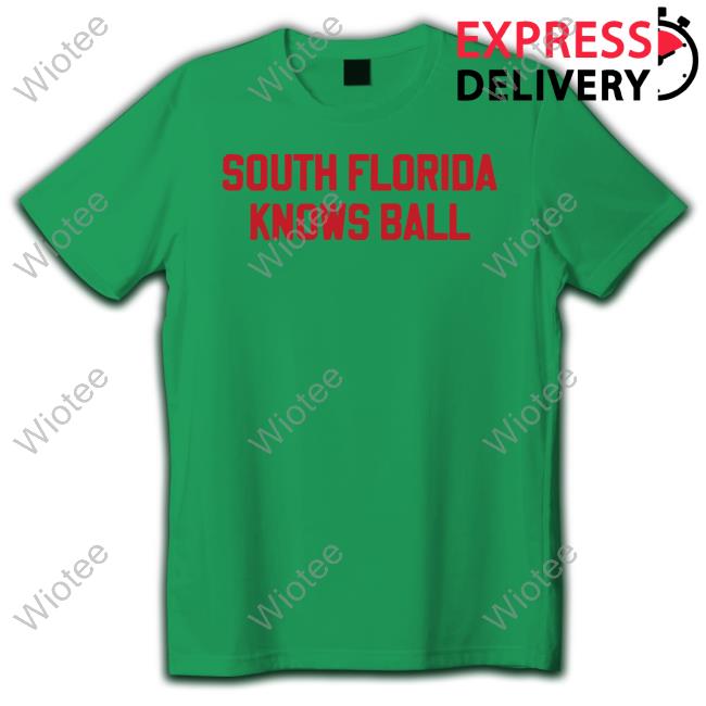 South Florida Knows Ball T Shirt South Florida Knows Ball Tee