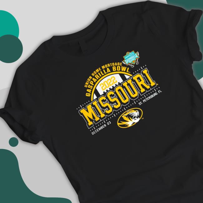 Official Missouri Tigers 2022 Gasparilla Bowl Playoff Football Shirt