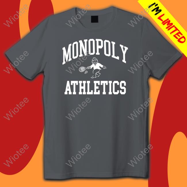 Ikonick Merch Monopoly Athletics T Shirt Ikonick Merch Monopoly Athletics Long Sleeve Shirt