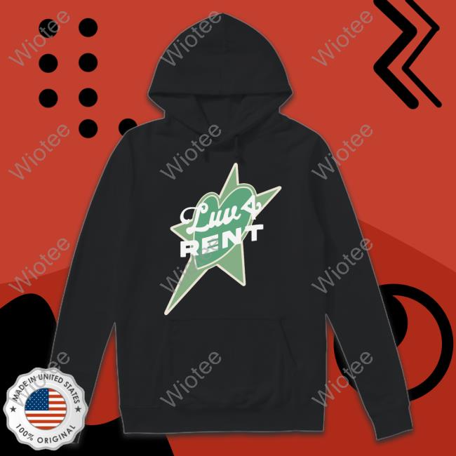 Smino Merch Luv 4 Rent Black Hooded Sweatshirt