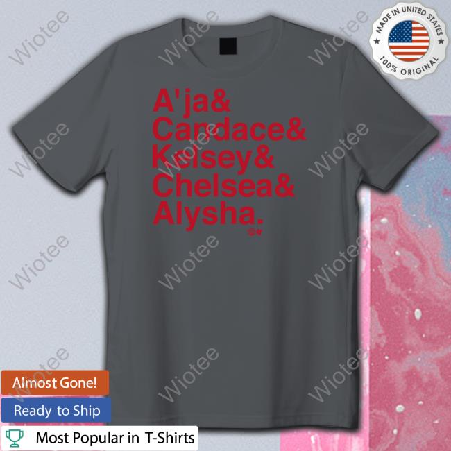 A'ja & Candace & Kelsey & Chelsea & Alysha Tee Shirt Breakingt Las Vegas A'ja & Candace & Kelsey & Chelsea & Alysha Shirt