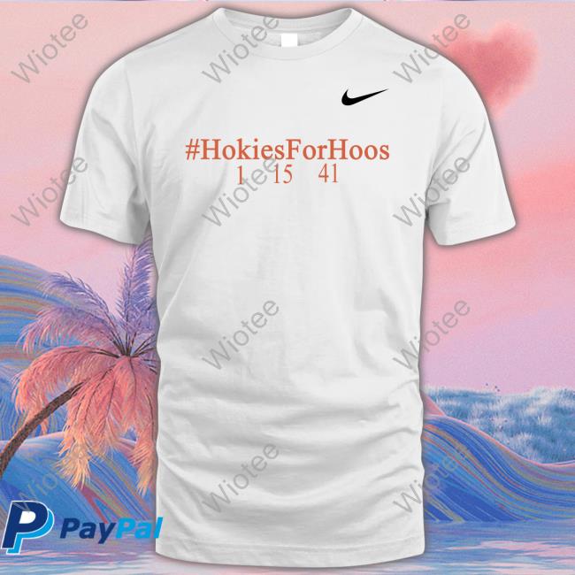 Brooke Leonard Hokies For Hoos 1 15 41 Shirt 2022 Kenny Brooks Virginia Tech Women's Basketball