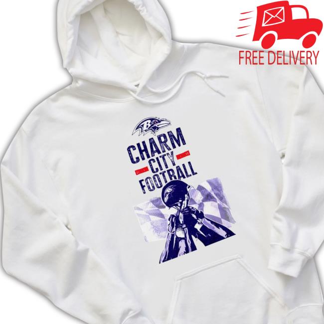 Baltimore Ravens A Charm City Football tee shirt