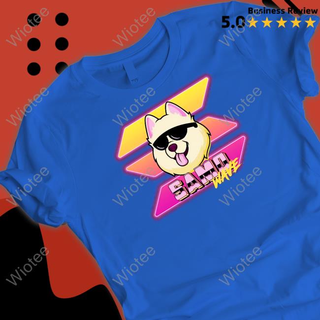 Official SAMO Summer Wave Tee Shirt