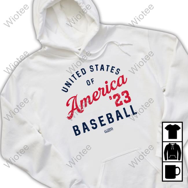 United States Of America Baseball Hoodie In The Clutch Shop