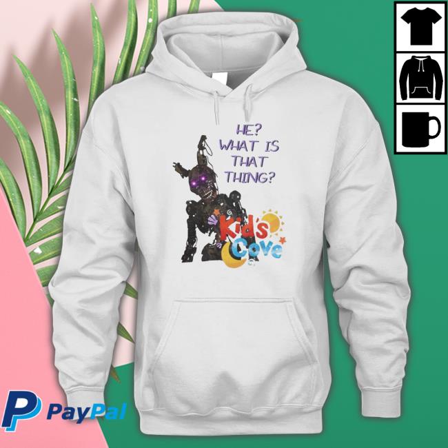 Official The Ooftroop He What Is That Things Kids Cove Tee Shirt Official The Ooftroop He What Is That Things Kids Cove Hooded Sweatshirt