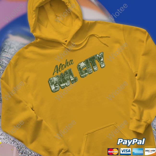 Aloha Owl City T Shirt Official Owl City Merch Aloha Owl City T Shirt Coco Moon
