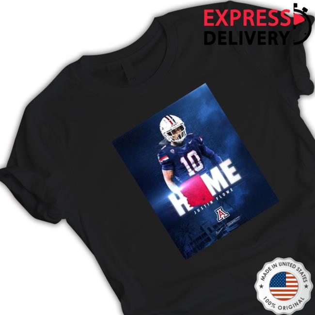 Committed To Arizona Home Justin Flowe Shirts Official Committed To Arizona Home Justin Flowe Shirt
