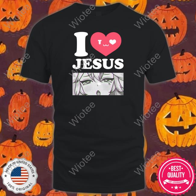 Official Vshojo Merch I Love Jesus T Shirt
