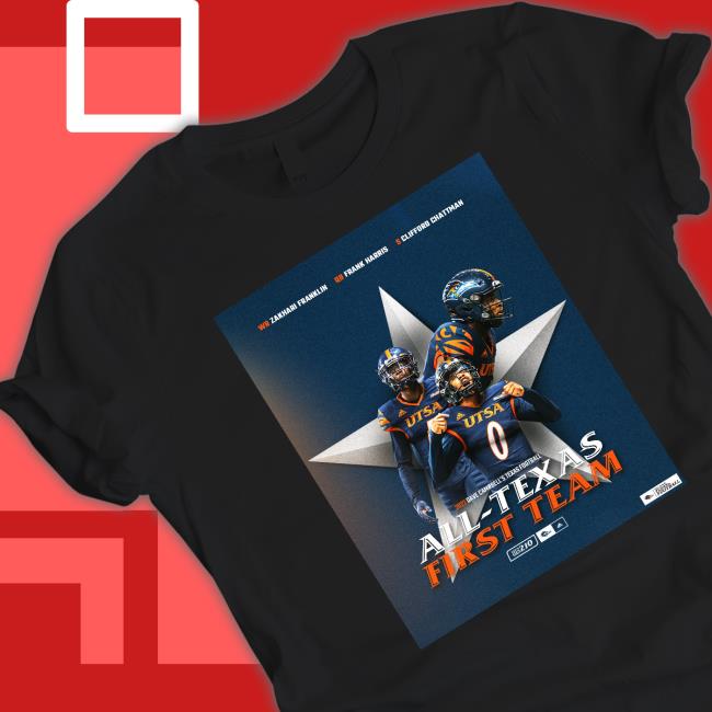 UTSA 2022 Dave campbell’s texas football All texas First team Tee Official UTSA 2022 Dave campbell’s texas football All texas First team Shirt 2022