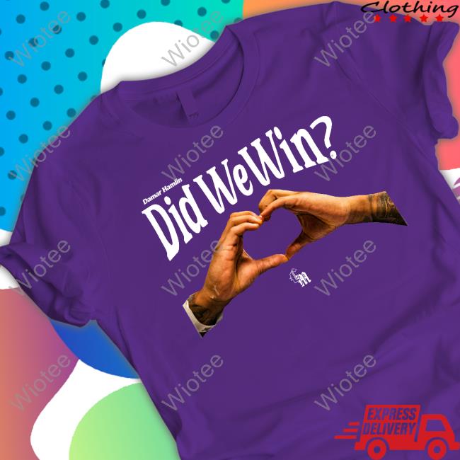 Damar Hamlin Did We Win Heart T Shirt Official Damar Hamlin Did We Win T-Shirt