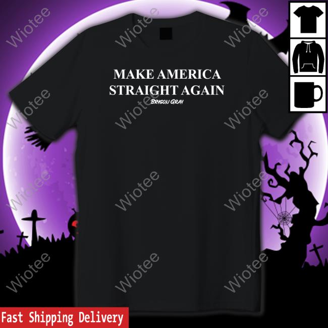 Make America Straight Again Hooded Sweatshirt