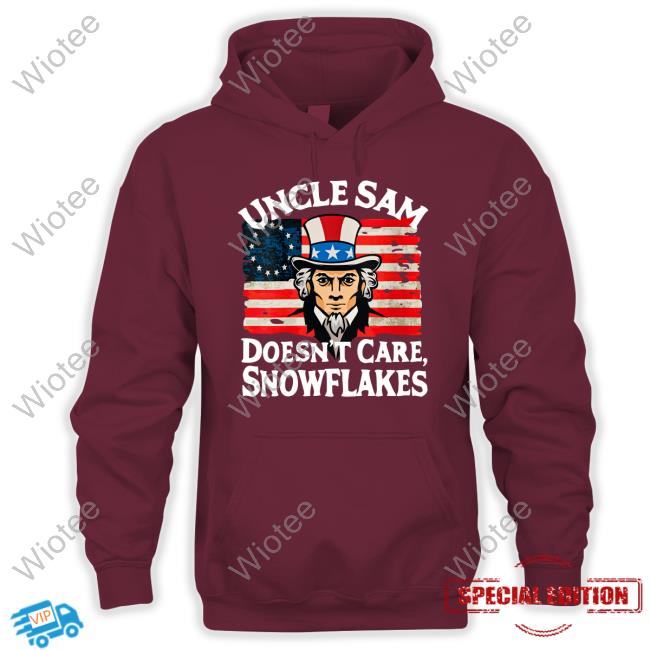 Official Uncle Sam Doesn't Care Snowflakes T Shirts