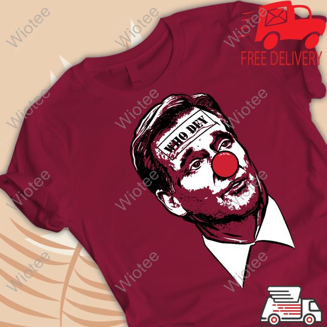 Who Dey Cin Clown Hoodie Barstool Sports Merch Who Dey Cin Clown Tee