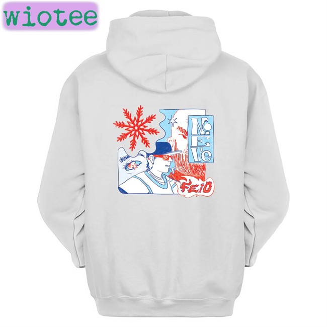 Shop Feid Official Merch Nieve Feio Unisex T-Shirt White Shop Feid Official Merch Nieve Feio Original White Tees