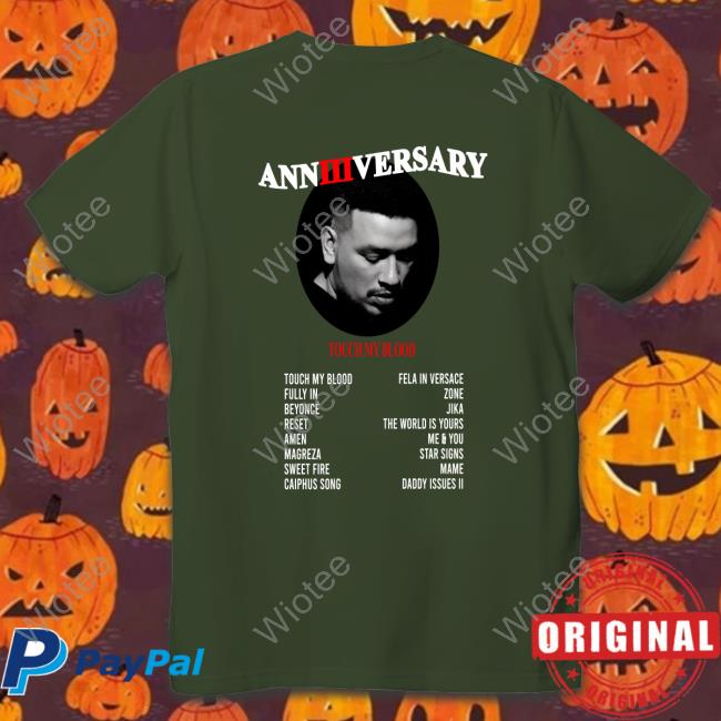 AKA Touch My Blood Third Anniversary Limited Edition Shirt AKA Touch My Blood Third Anniversary Shirt