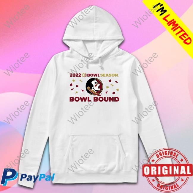 2022 Bowl Season Bowl Bound Hoodie Seminoles Equipment 2022 Bowl Season Bowl Bound Shirt Seminoles Equipment Vapor Apparel Merch