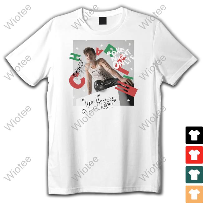 Charlie Puth Merch Happy Holidays Charlie T Shirts Charlieputh