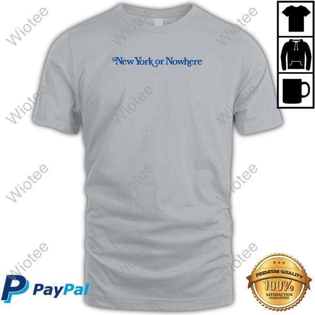 Official Mario Gomez New York Or Nowhere Hoodie