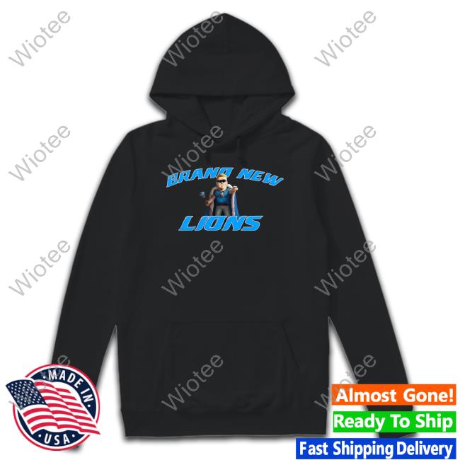 Official Pat Mcafee Show Merch Brand New Lions T Shirt Evan Fox