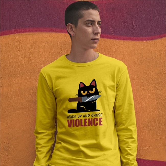 Knife Cat Shirt Damglynn Qwertee Shop