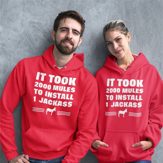 It Took 2000 Mules To Install 1 Jackass Tee