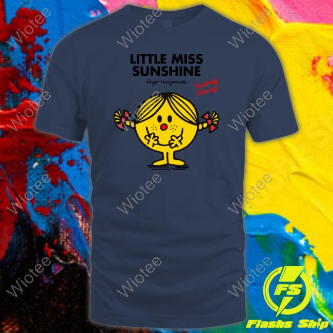 Little Miss Sunshine Tee Shirt Comic ReLief Little Miss Sunshine Long Sleeve Tee Comic ReLief Red Nose Day