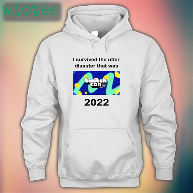 Official Gildan I Survived The Utter Disaster That Was TwitchCon 2022 Shirt Shubble Alt