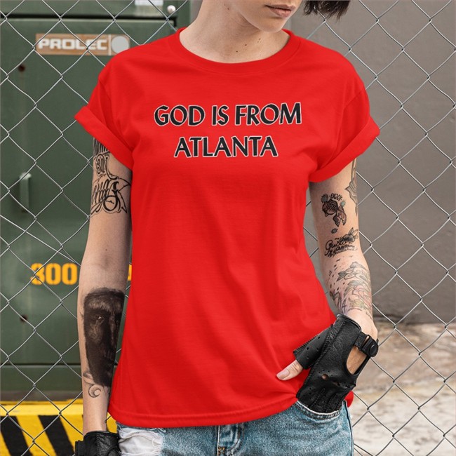 Aunt Bertha Jones God Is From Atlanta Shirt